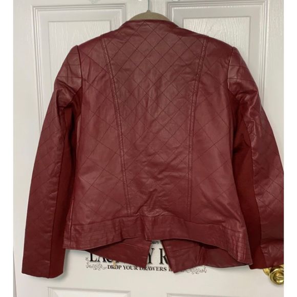 NWOT Leather Jacket - Picture 4 of 7